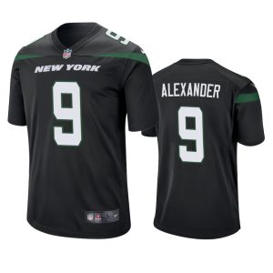 Kwon Alexander New York Jets Black Game Jersey