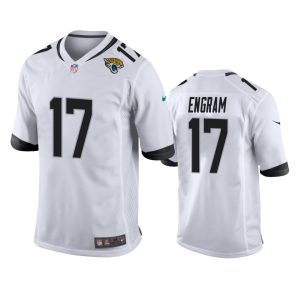 Evan Engram Jacksonville Jaguars White Game Jersey