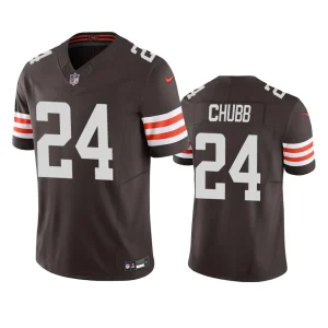 Nick Chubb Cleveland Browns Brown Vapor F.U.S.E. Limited Jersey