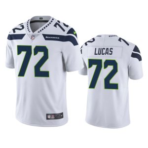 Abraham Lucas Seattle Seahawks White Vapor Limited Jersey