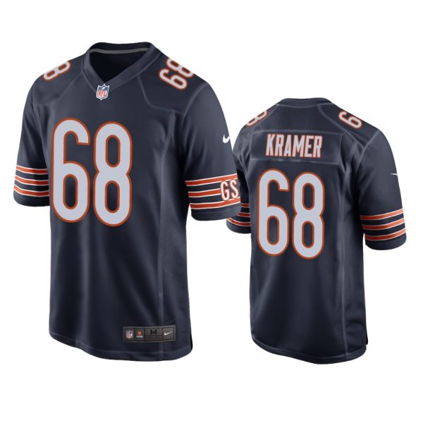 Doug Kramer Chicago Bears Navy Game Jersey