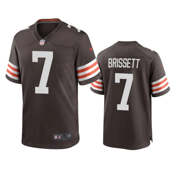 Jacoby Brissett Cleveland Browns Brown Game Jersey