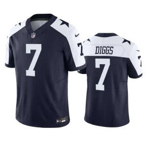 Trevon Diggs Dallas Cowboys Navy Vapor F.U.S.E. Limited Jersey