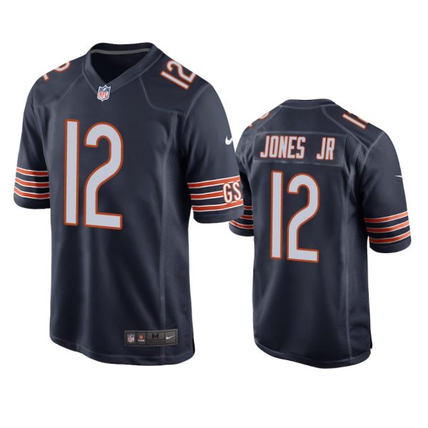 Velus Jones Jr. Chicago Bears Navy Game Jersey