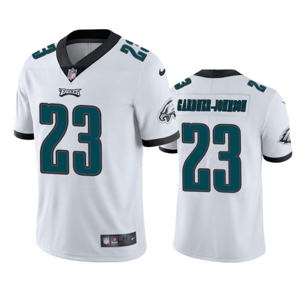 C.J. Gardner-Johnson Philadelphia Eagles White Vapor Limited Jersey - Men's