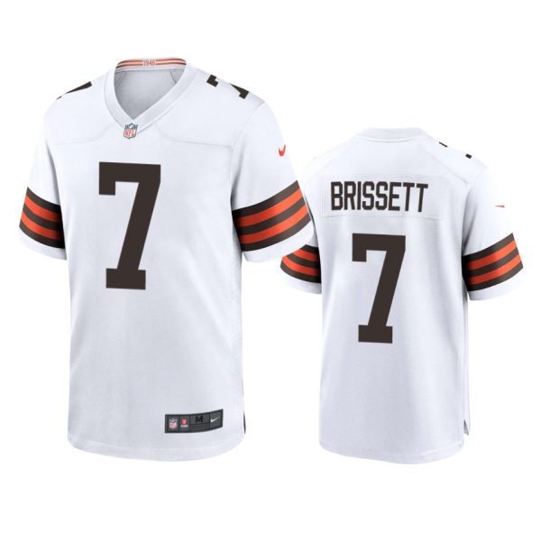 Jacoby Brissett Cleveland Browns White Game Jersey