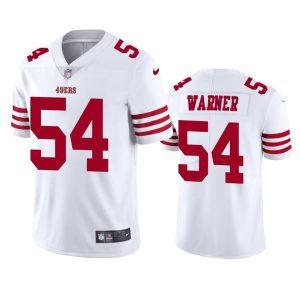 Fred Warner San Francisco 49ers 2022-23 Vapor Limited White Jersey - Men's