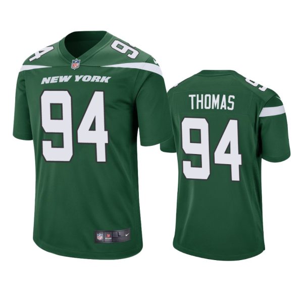 Solomon Thomas New York Jets Green Game Jersey