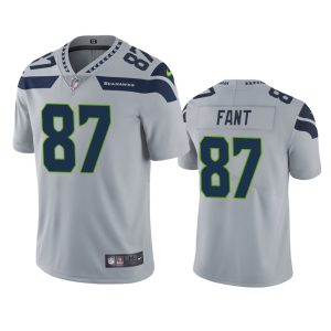 Noah Fant Seattle Seahawks Gray Vapor Limited Jersey