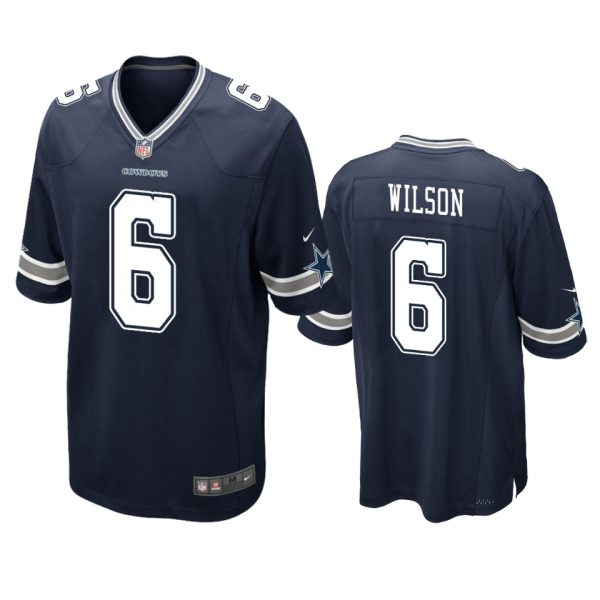 Donovan Wilson Dallas Cowboys Navy Game Jersey