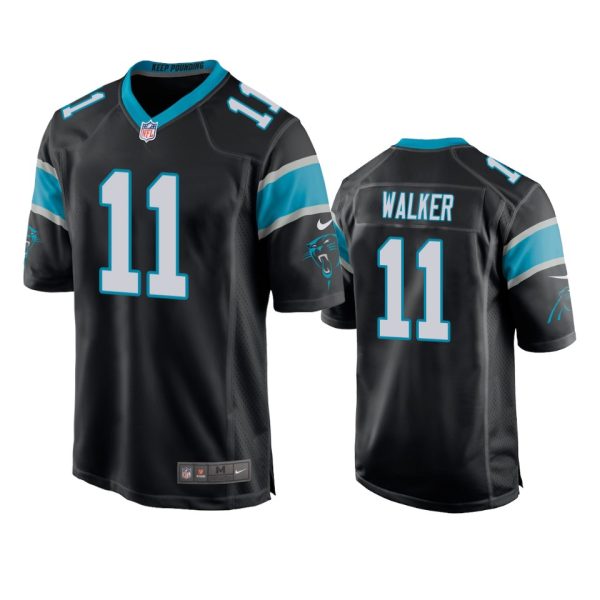 P.J. Walker Carolina Panthers Black Game Jersey