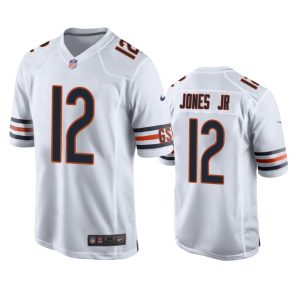 Velus Jones Jr. Chicago Bears White Game Jersey