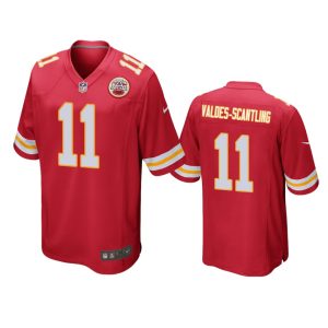 Marquez Valdes-Scantling Kansas City Chiefs Red Game Jersey