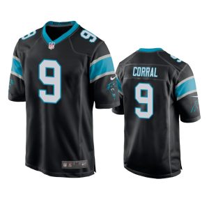 Matt Corral Carolina Panthers Black Game Jersey