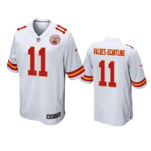 Marquez Valdes-Scantling Kansas City Chiefs White Game Jersey