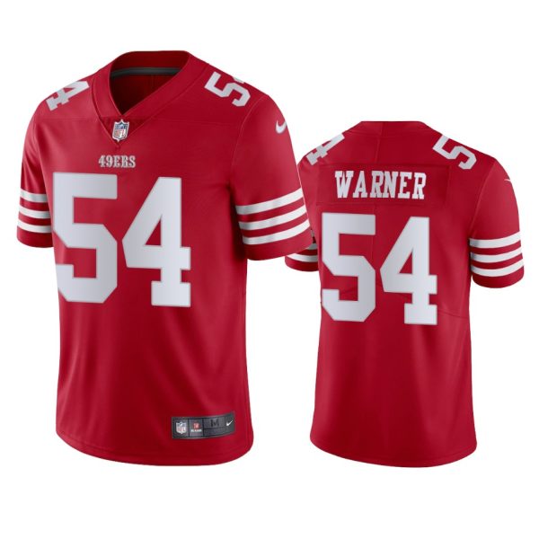 Fred Warner San Francisco 49ers 2022-23 Vapor Limited Scarlet Jersey - Men's