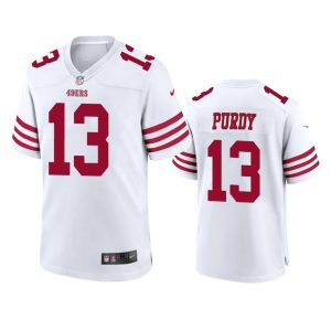Brock Purdy San Francisco 49ers White Game Jersey