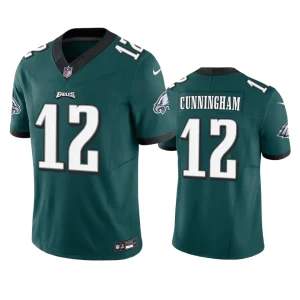 Randall Cunningham Philadelphia Eagles Midnight Green Vapor F.U.S.E. Limited Jersey