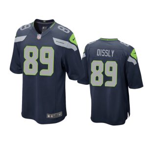 Will Dissly Seattle Seahawks College Navy Game Jersey