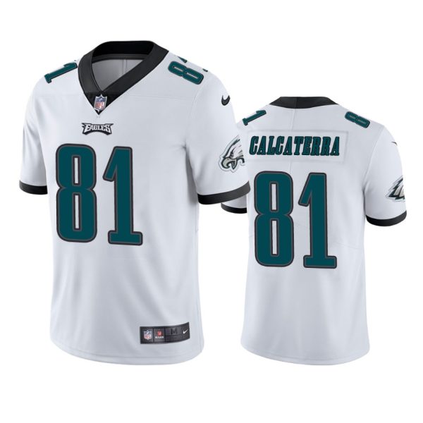 Grant Calcaterra Philadelphia Eagles White Vapor Limited Jersey - Men's