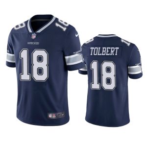 Jalen Tolbert Dallas Cowboys Navy Vapor Limited Jersey