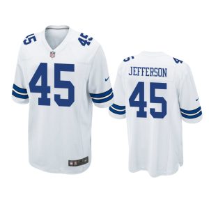 Malik Jefferson Dallas Cowboys White Game Jersey