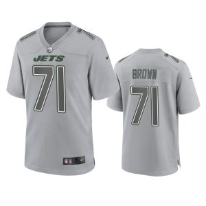 Duane Brown New York Jets Gray Atmosphere Fashion Game Jersey