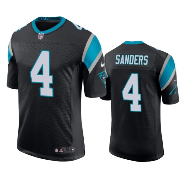 Miles Sanders Carolina Panthers Black Vapor Limited Jersey