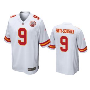 JuJu Smith-Schuster Kansas City Chiefs White Game Jersey