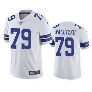 Matt Waletzko Dallas Cowboys White Vapor Limited Jersey - Men's