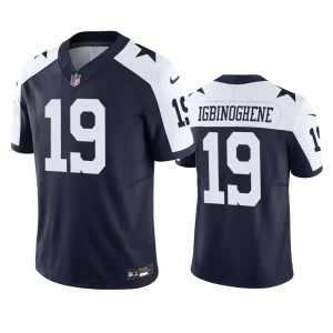 Noah Igbinoghene Dallas Cowboys Navy Vapor F.U.S.E. Limited Jersey