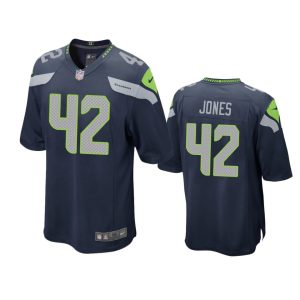 Josh Jones Seattle Seahawks College Navy Game Jersey