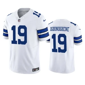 Noah Igbinoghene Dallas Cowboys White Vapor F.U.S.E. Limited Jersey