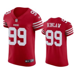 Javon Kinlaw San Francisco 49ers 2022-23 Vapor Elite Scarlet Jersey - Men's