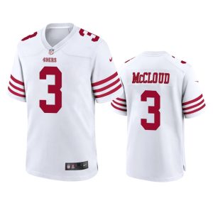 Ray-Ray McCloud San Francisco 49ers White Game Jersey