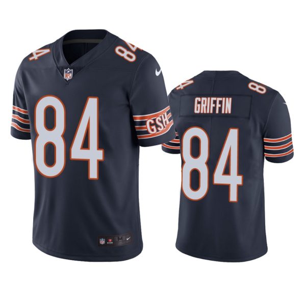 Ryan Griffin Chicago Bears Navy Vapor Limited Jersey