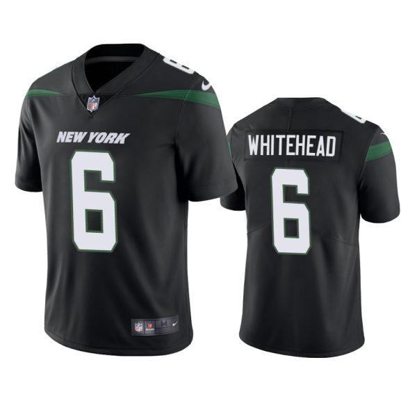 Jordan Whitehead New York Jets Black Vapor Limited Jersey