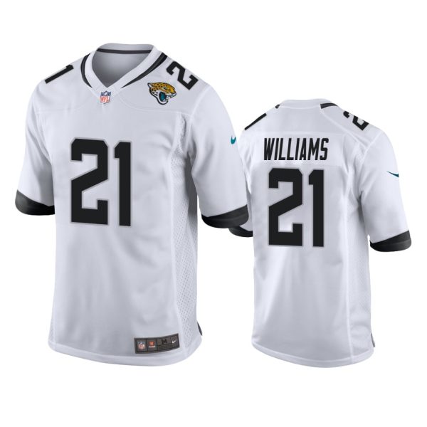 Darious Williams Jacksonville Jaguars White Game Jersey