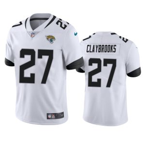 Chris Claybrooks Jacksonville Jaguars White Vapor Limited Jersey