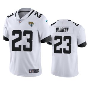 Foyesade Oluokun Jacksonville Jaguars White Vapor Limited Jersey - Men's