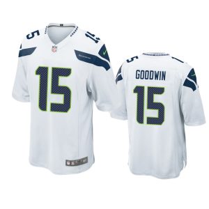 Marquise Goodwin Seattle Seahawks White Game Jersey