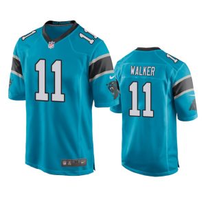 P.J. Walker Carolina Panthers Blue Game Jersey