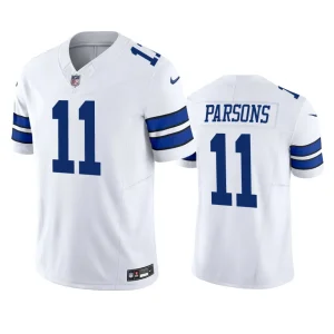 Micah Parsons Dallas Cowboys White Vapor F.U.S.E. Limited Jersey - Men's