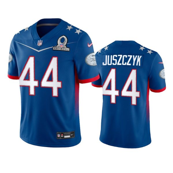 Kyle Juszczyk San Francisco 49ers Royal Game 2022 NFC Pro Bowl Jersey