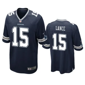 Trey Lance Dallas Cowboys Navy Game Jersey