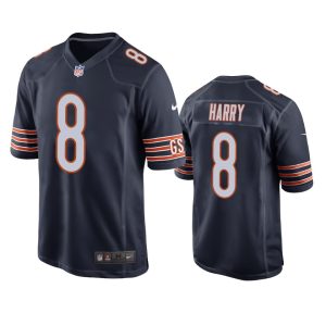 N'Keal Harry Chicago Bears Navy Game Jersey