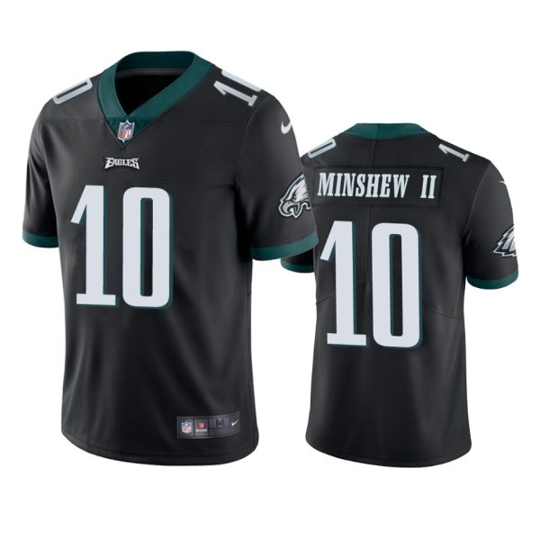 Gardner Minshew II Philadelphia Eagles Black Vapor Limited Jersey