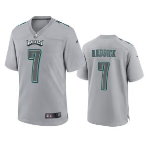 Haason Reddick Philadelphia Eagles Gray Atmosphere Fashion Game Jersey