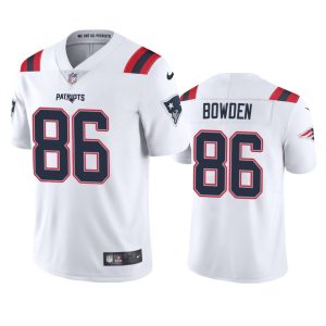 Lynn Bowden New England Patriots White Vapor Limited Jersey