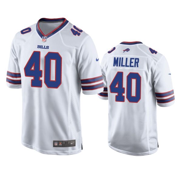 Von Miller Buffalo Bills White Game Jersey